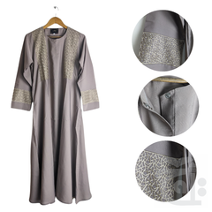 Inner Image Abaya for Girls Beige (Size 50) Meryem Meryem-50Beige