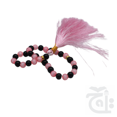 Inner Image Tasbih double tone+plastic sheesha 8 Num 33 Daana TDS8-33