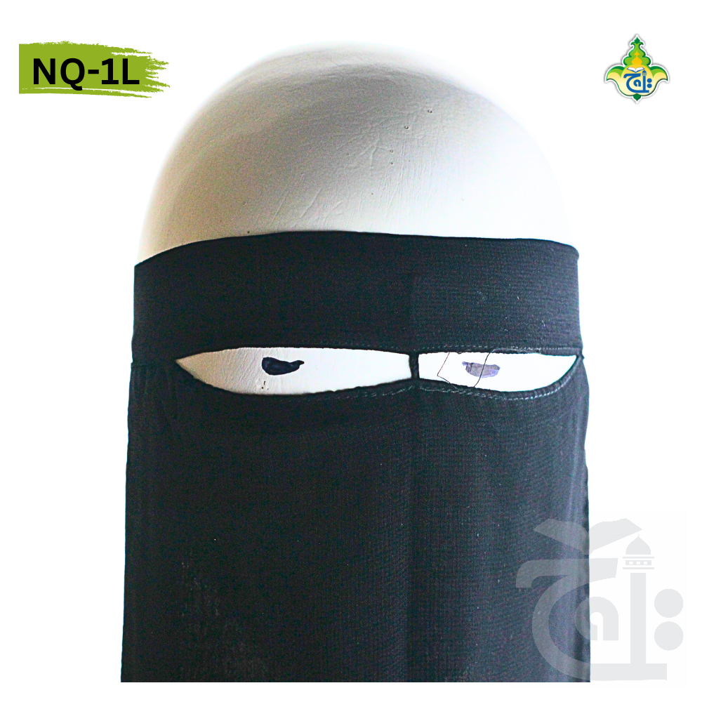 Title Image Single Layer Niqab NQ-1L