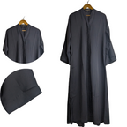 Hajra-Black Abaya
