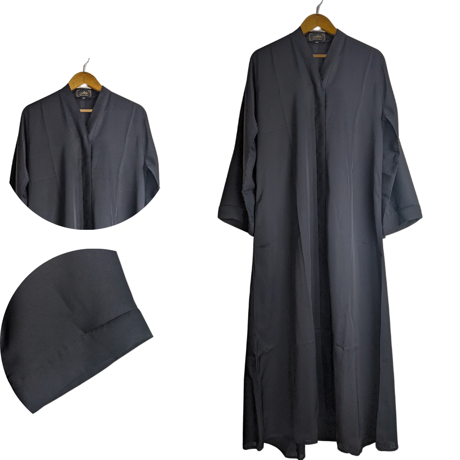 Hajra-Black Abaya