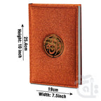 Title Image Holy Quran 11 Line Red Glitter 376SGLT-Red