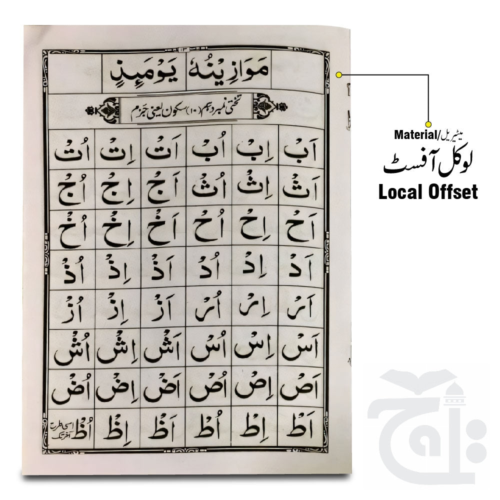 Inner Image Noorani Qaida Medium 459-24N