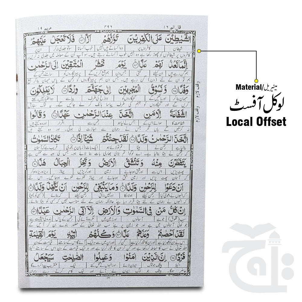 Inner Image Taleem Ul Quran Para 16 TQ16