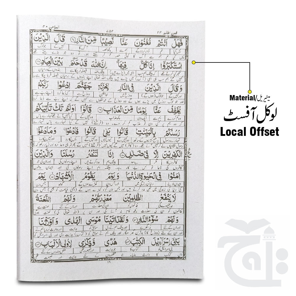 Inner Image Taleem Ul Quran Para 24 TQ24