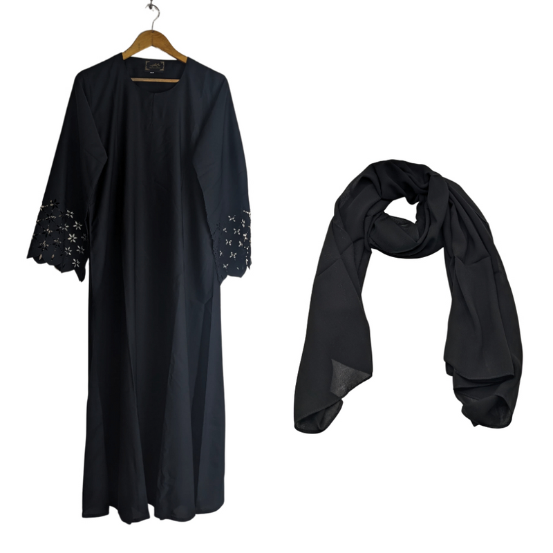 Abaya for Girls Black (Size 56) Zarnish Zarnish-56black